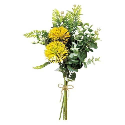 造花 クラシカルブーケ 光触媒 イエロー