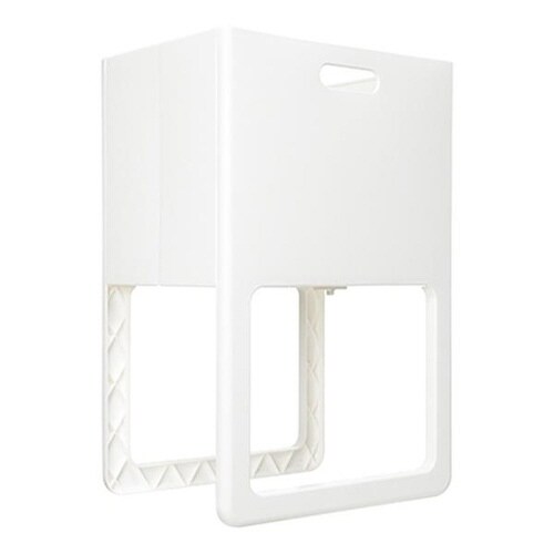 ランドリーバスケット 折りたたみ ホワイト