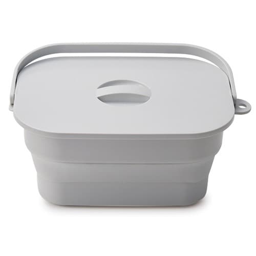 【めざましテレビで紹介】バケツ グレー