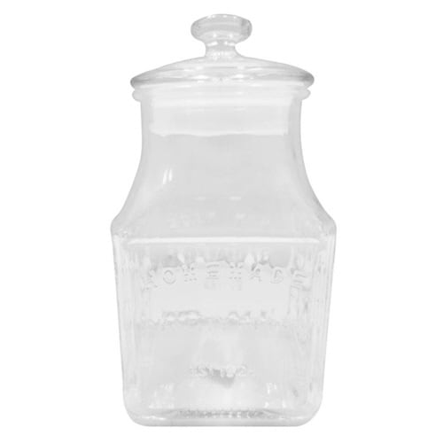 保存容器 スクエアガラスボトル