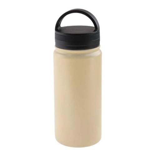 水筒 500ml ステンレス スクリュー ホワイト