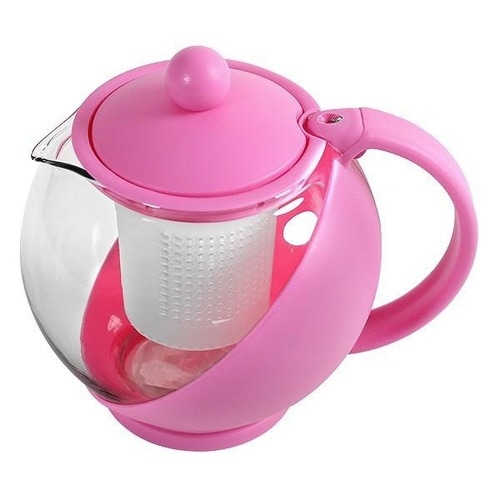 ティーポット 750ml COLORED ピンク