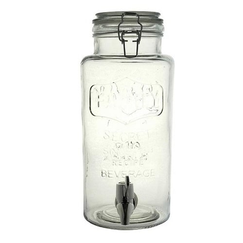 ドリンクサーバー 2.5L ガラス 蛇口付き