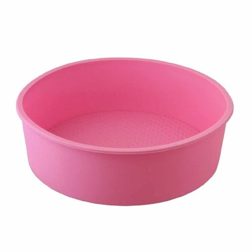 ケーキ型 20cm シリコン製 ピンク