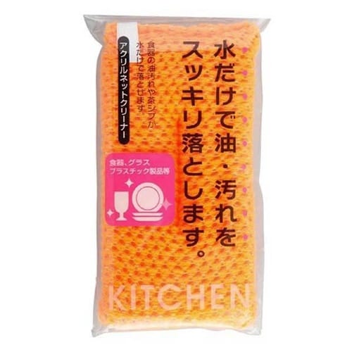 キッチンスポンジ アクリルネットクリーナー