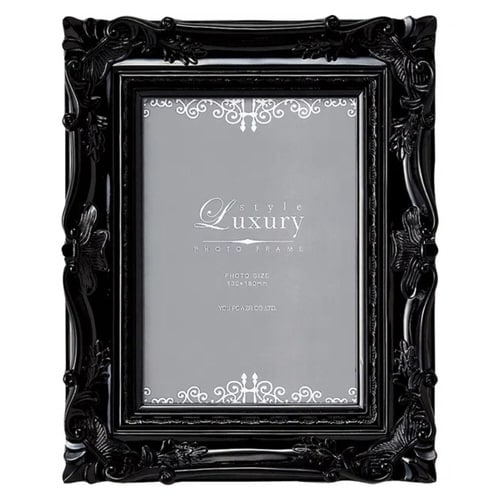 フォトフレーム ラグジュアリースタイル ブラック