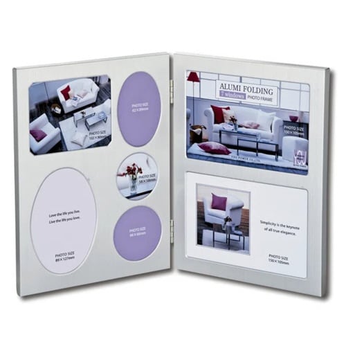 フォトフレーム アルミ フォールディング アルミ