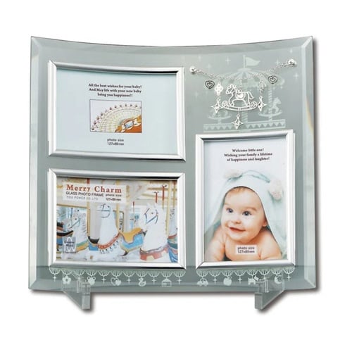 フォトフレーム メリーチャーム ガラス