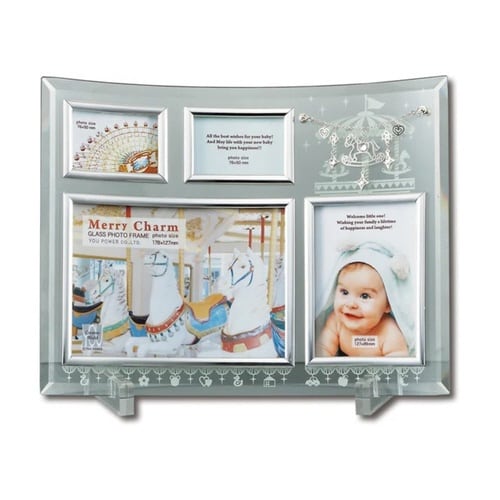 フォトフレーム メリーチャーム ガラス