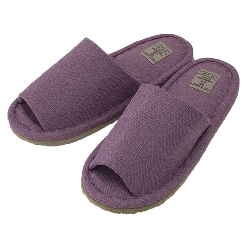 スリッパ オールドスタンダード外縫い パープル