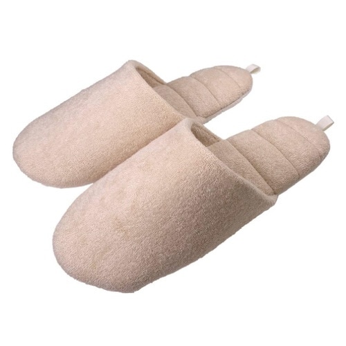 スリッパ 22.5から24.5cm M ベージュ