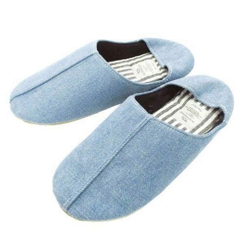 スリッパ bohemian ブルー