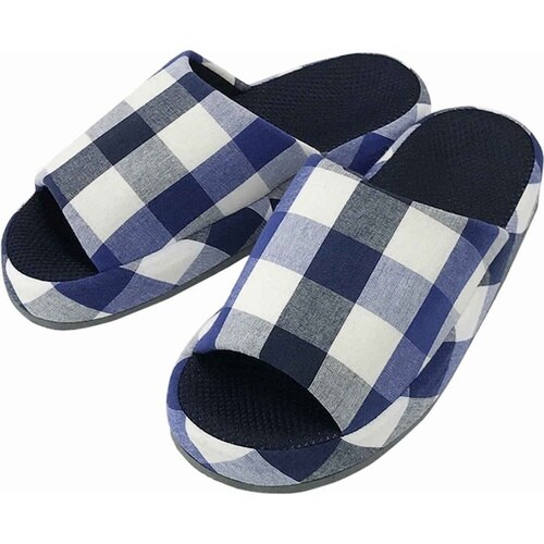 スリッパ マリンチェックコンフォート Lサイズ