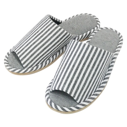 スリッパ monochrome グレー