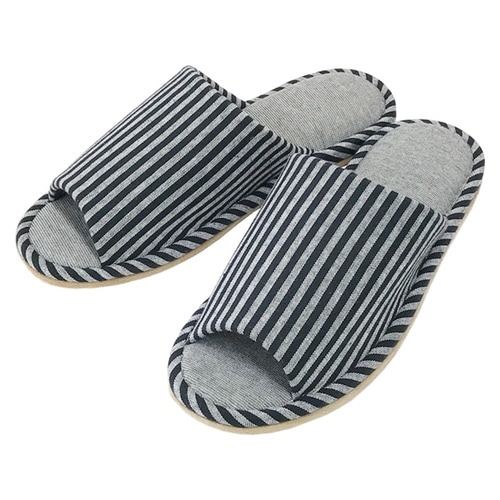 スリッパ monochrome ブラック