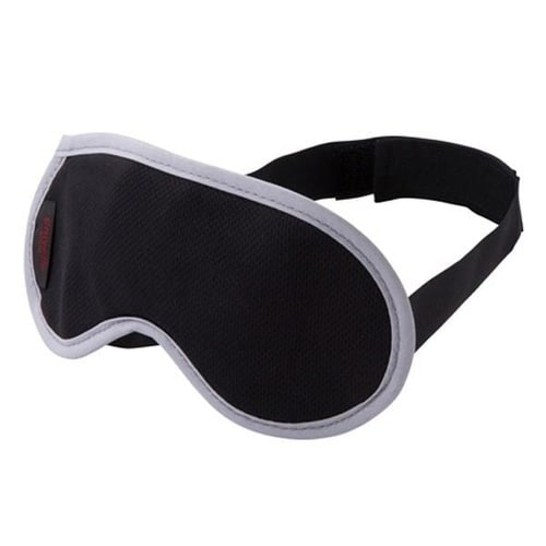 アイマスク メッシュ素材 通気性抜群 ブラック