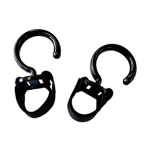 トラベルフック おさげやす S字フック ブラック