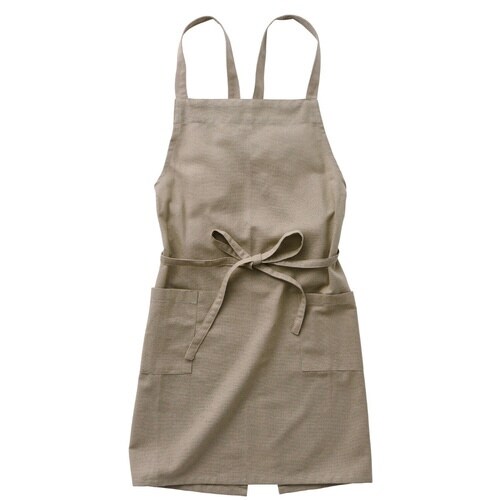 エプロン ソル habitue ベージュ