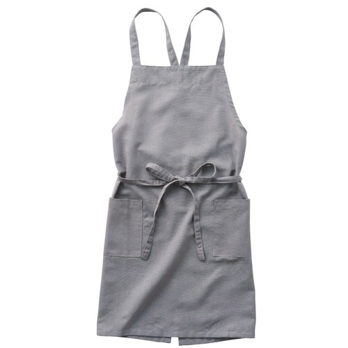 エプロン ソル habitue ライトグレー