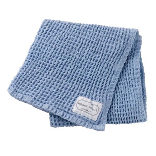 キッチンクロス 綿100% 大判サイズ ブルー