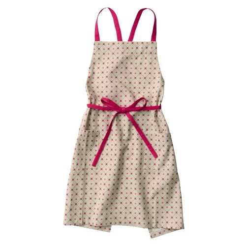 エプロン ポルカ habitue ベージュ