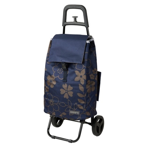 ショッピングカート cocoro フラワーネイビー