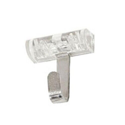 フック クリアフック ダブル 石膏ボード用 クリア