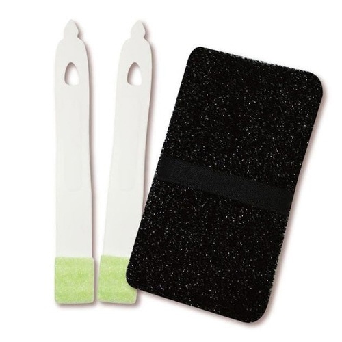 スポンジ 墓石スポンジ 文字磨き ブラシ付き お墓