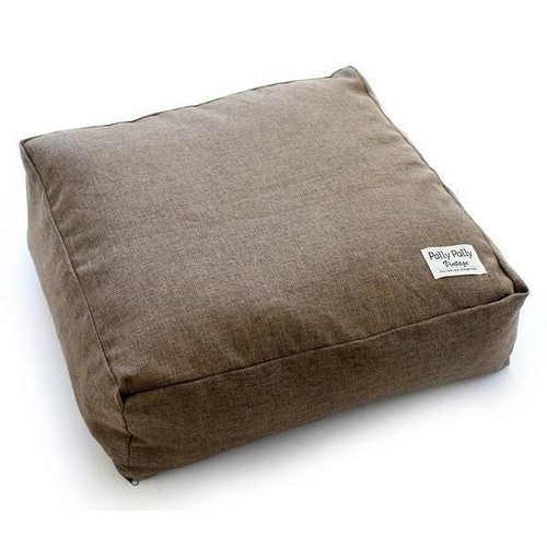 布団 収納 布団収納袋 クッション ブラウン