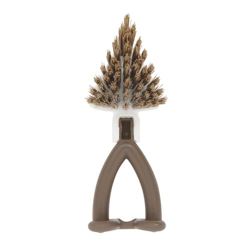 バスブラシ お風呂用すみずみブラシ ブラウン