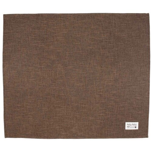 トイレの下に敷くマットL ペット用 ブラウン