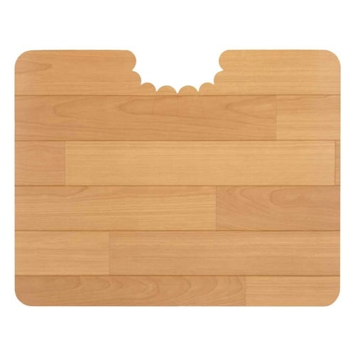 トイレマット 吸着 ベージュ