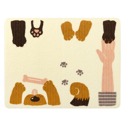 ランチョンマット おくだけ吸着 ペット用 イヌ