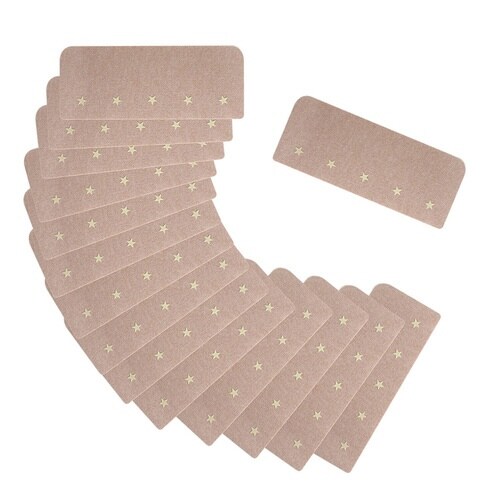 階段マット 吸着タイプ 蓄光 15枚入り ベージュ