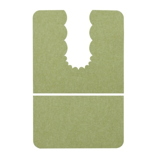 トイレマット 60×90cm グリーン