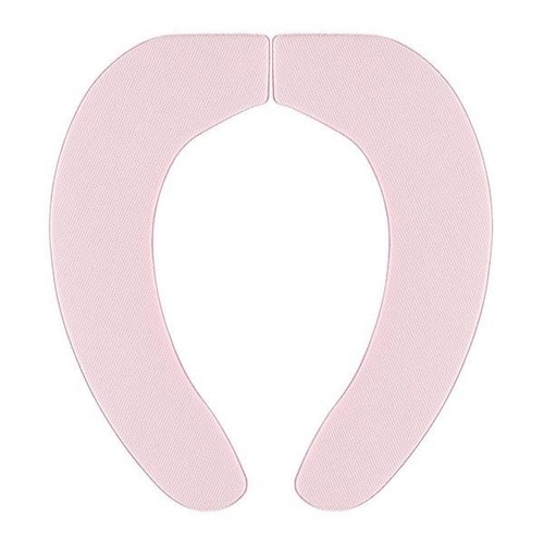 便座カバー サーモンピンク