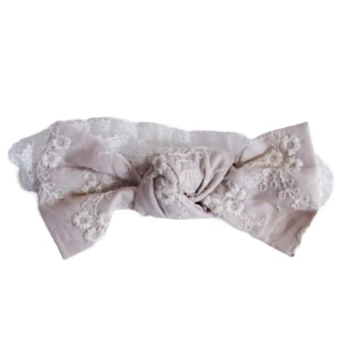 ヘアバンド Lien de ベージュ