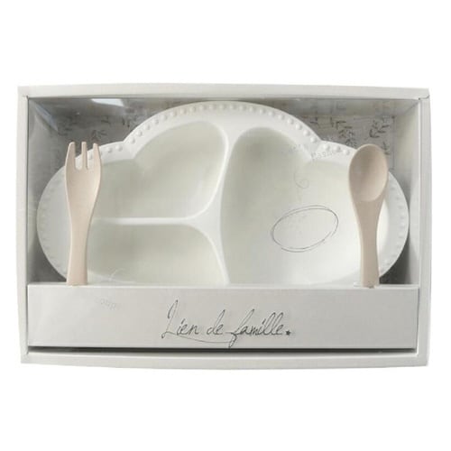 ギフトセット ベビー 食器 3点セット ホワイト