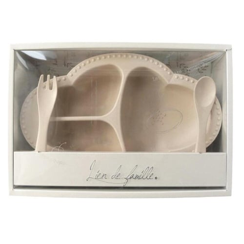 ギフトセット ベビー 食器 3点セット ベージュ