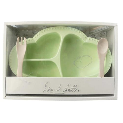 ギフトセット ベビー 食器 3点セット グリーン