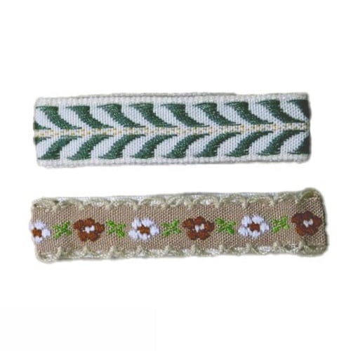 ヘアクリップ ベージュ