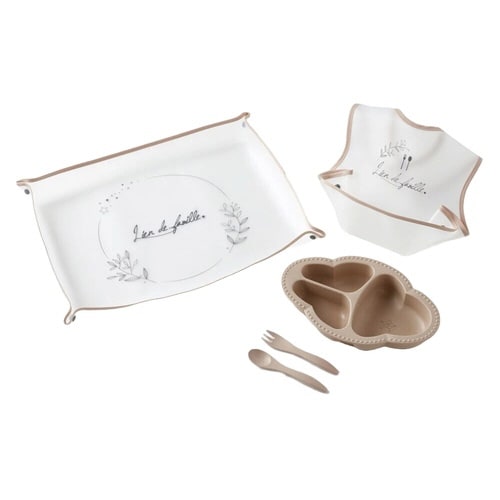 ギフトセット ベビー 食器 もぐもぐ ベージュ