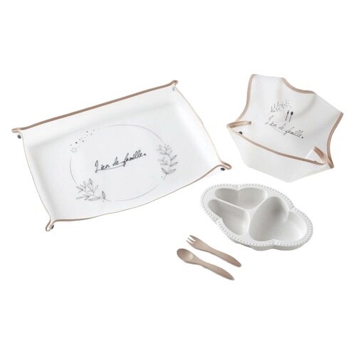 ギフトセット ベビー 食器 もぐもぐ ホワイト