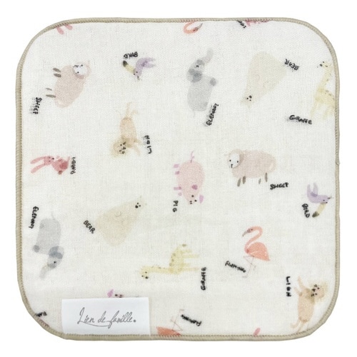 ガーゼハンカチ Lien de アニマル