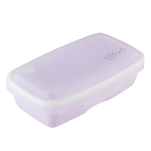 お弁当箱 1段 500ml ライトパープル