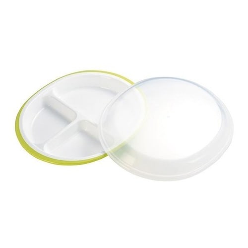 ランチプレート フタ付きランチプレート グリーン