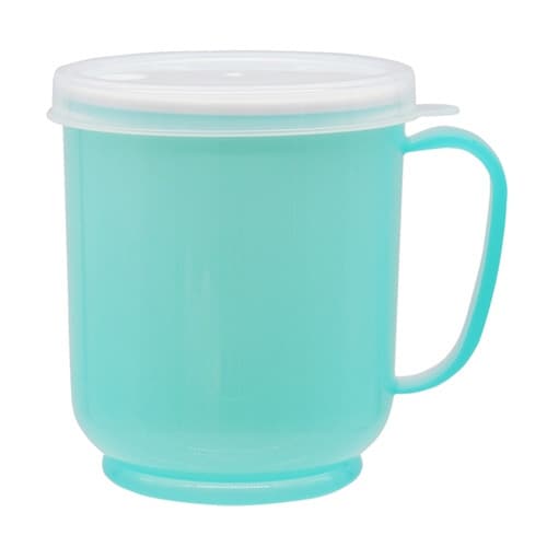 コップ フタ付 クリーミーコップ グリーン
