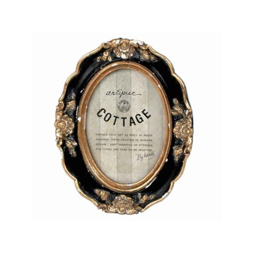 フォトフレーム オーバルフォトフレーム ブラック