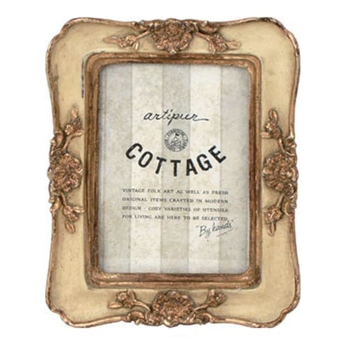 フォトフレーム スクエアフォトフレーム クリーム