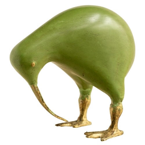 オブジェ キウイ Lサイズ マスコット カーキ